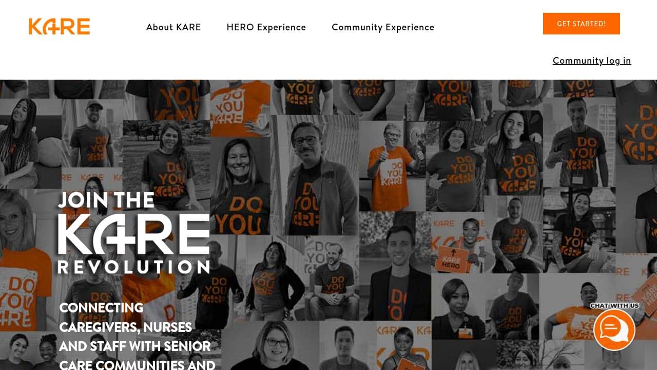 KARE website screenshot