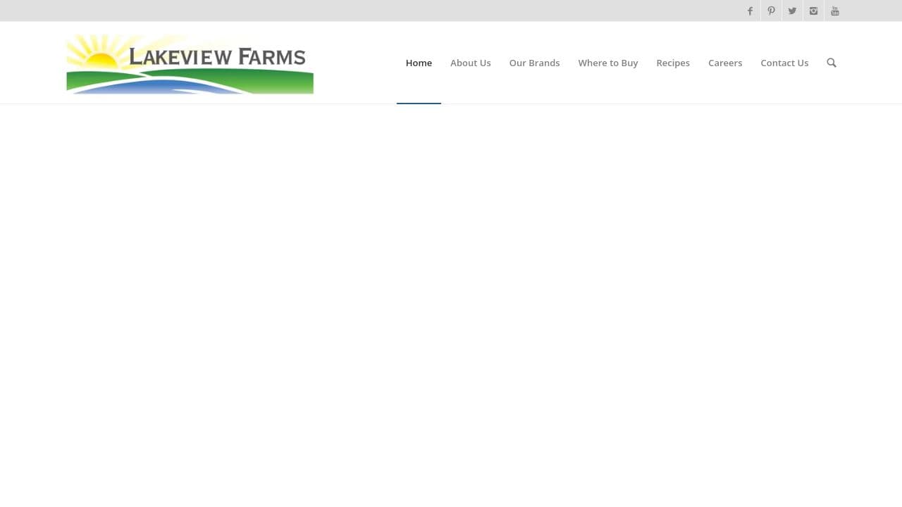 Lakeview Farms website screenshot