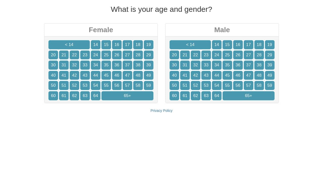 E website screenshot