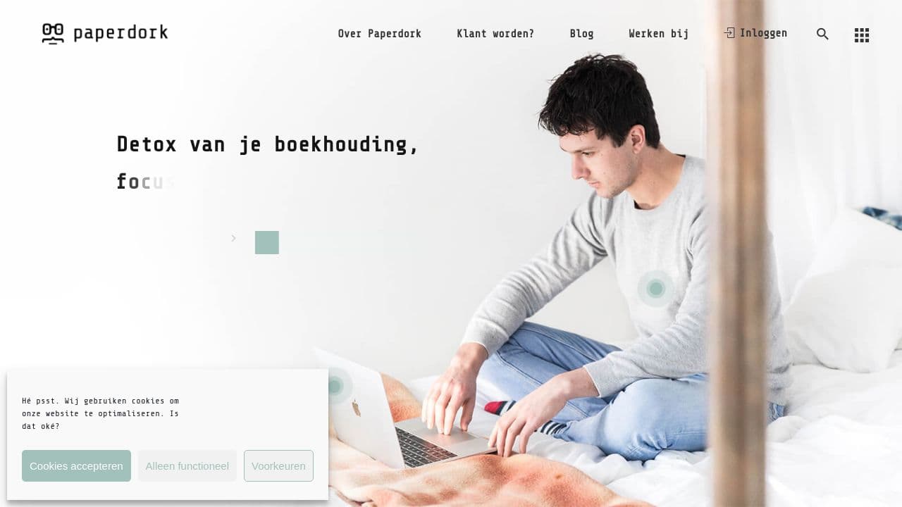 Paperdork website screenshot