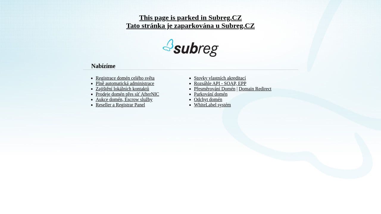 Nancy website screenshot