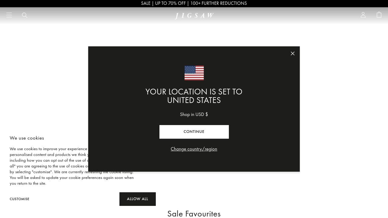 Jigsaw  website screenshot