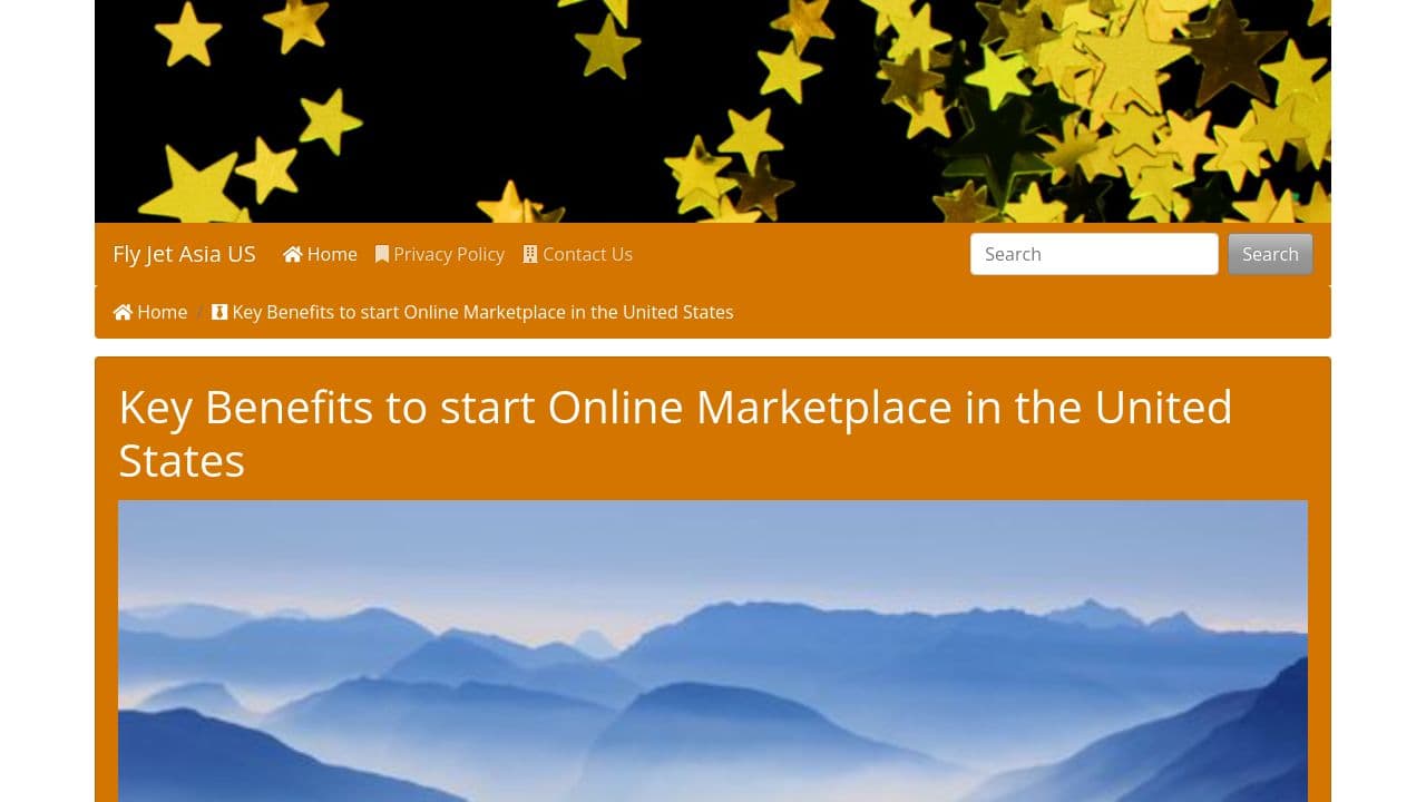 Jet Asia Airways website screenshot