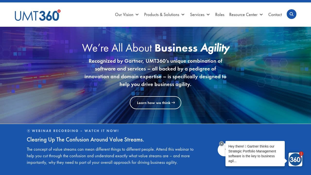 UMT360 is now North Highland website screenshot