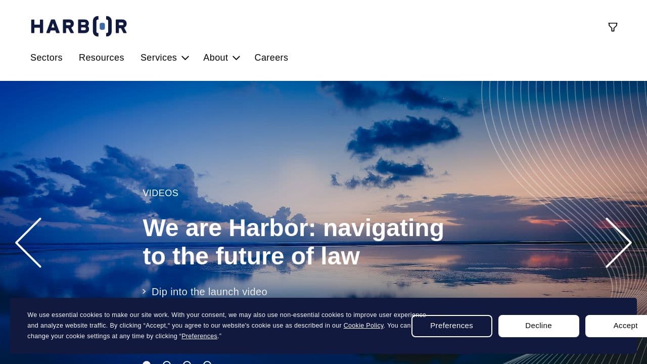 LAC Group website screenshot