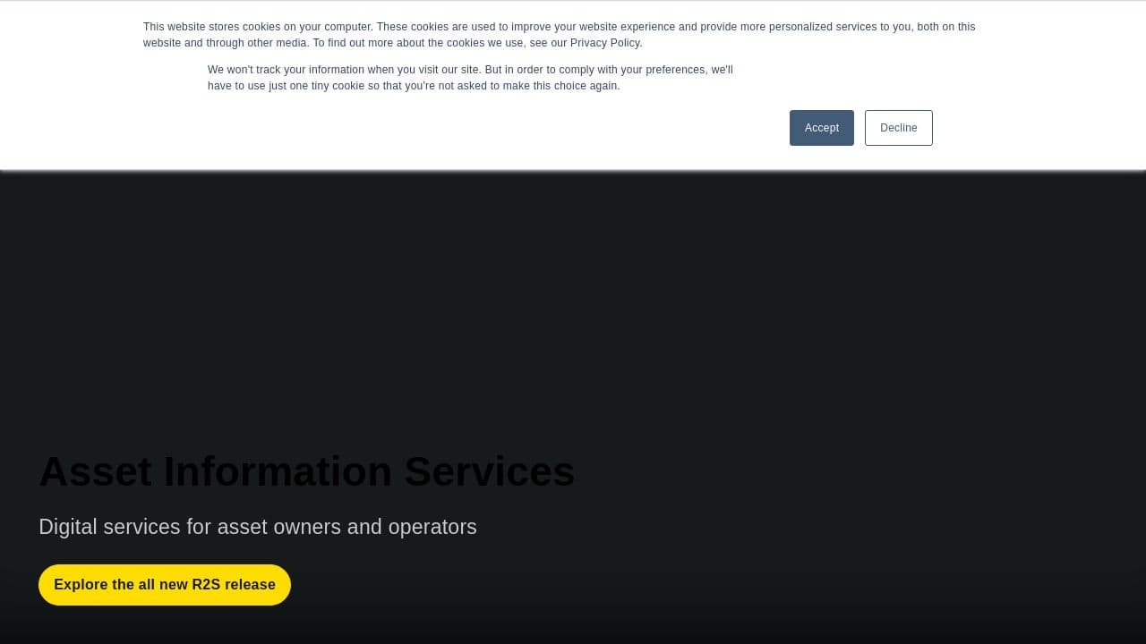 R2S from JF AIS website screenshot