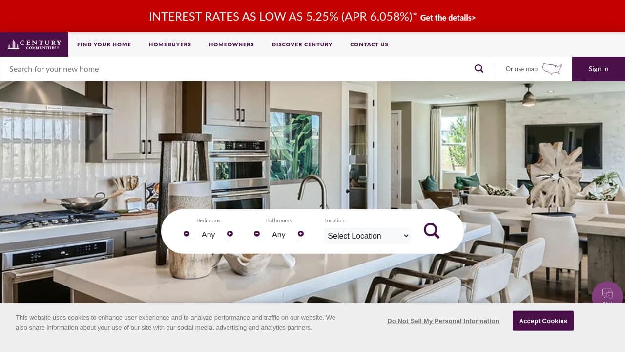 Wade Jurney Homes website screenshot