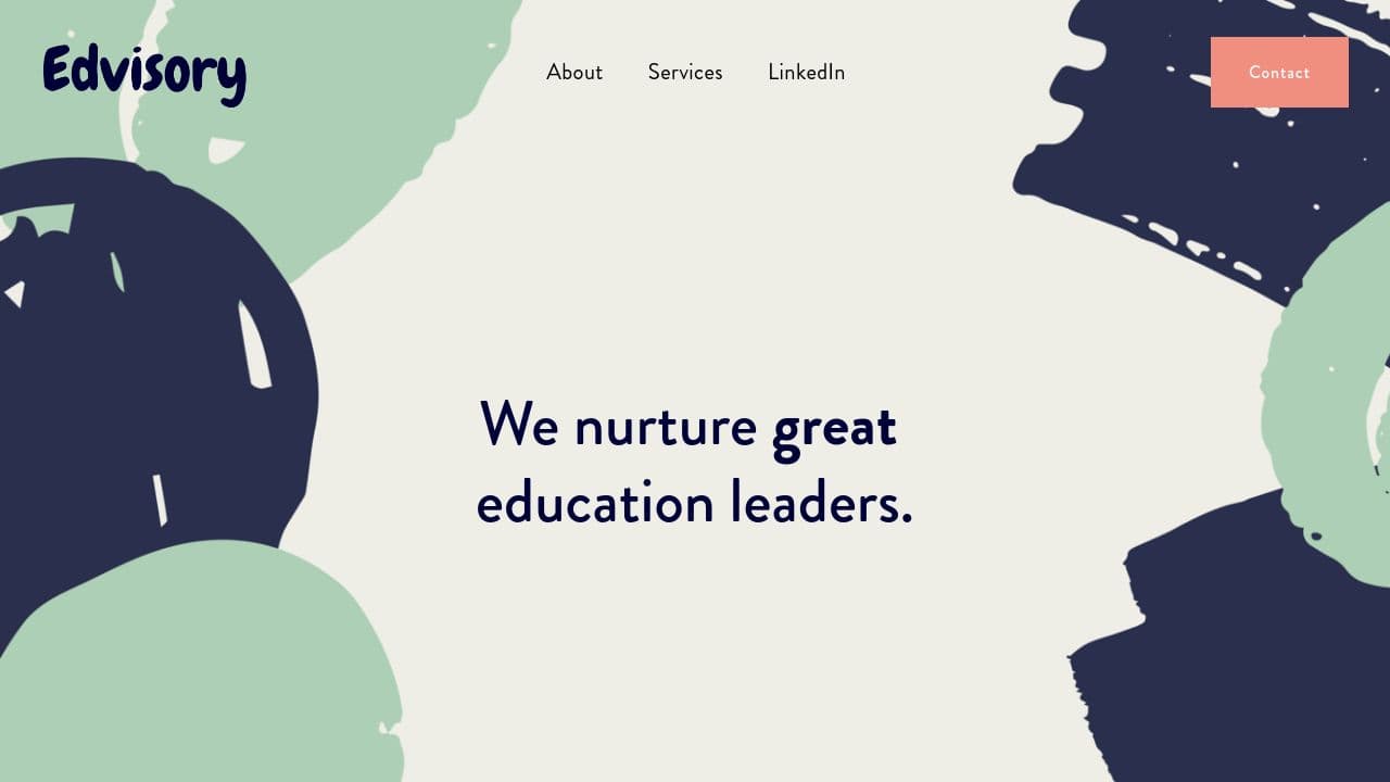 Edvisory website screenshot