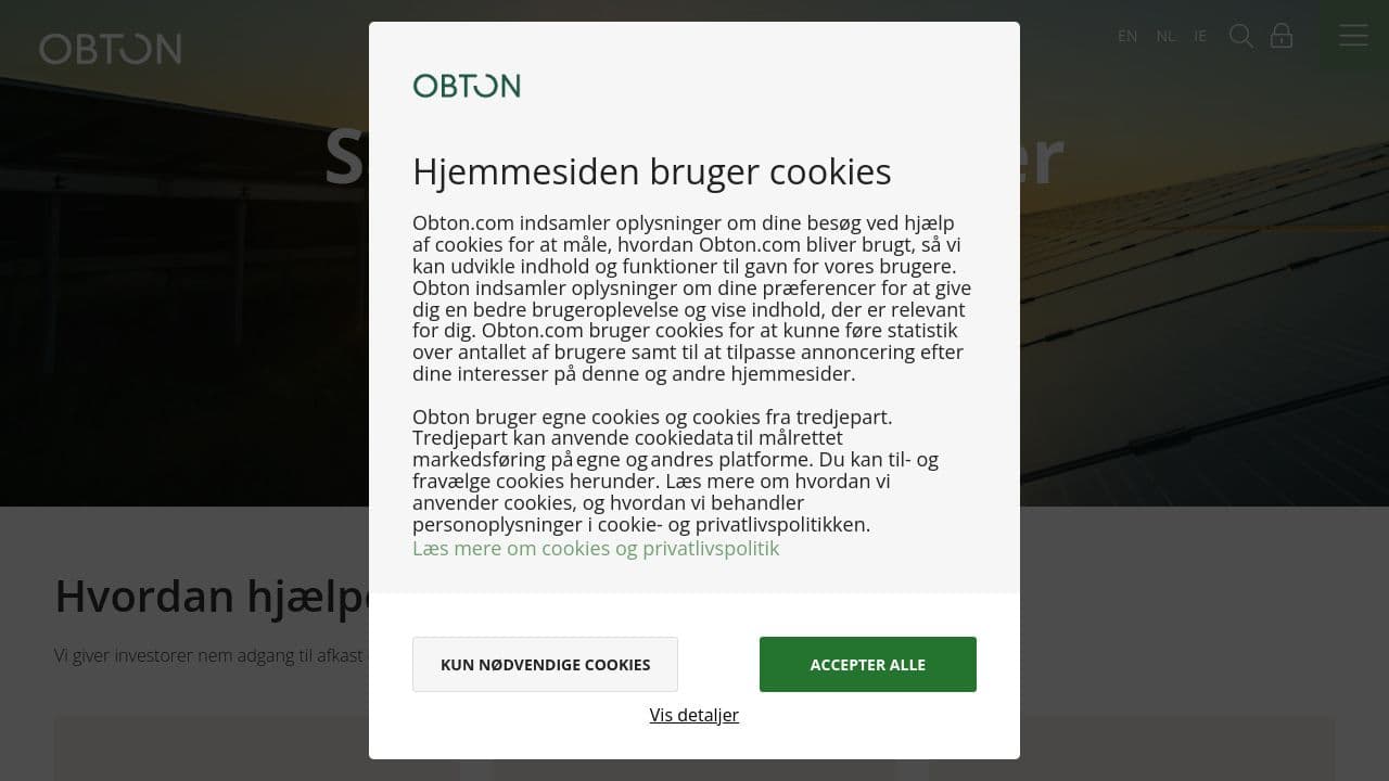 Obton website screenshot