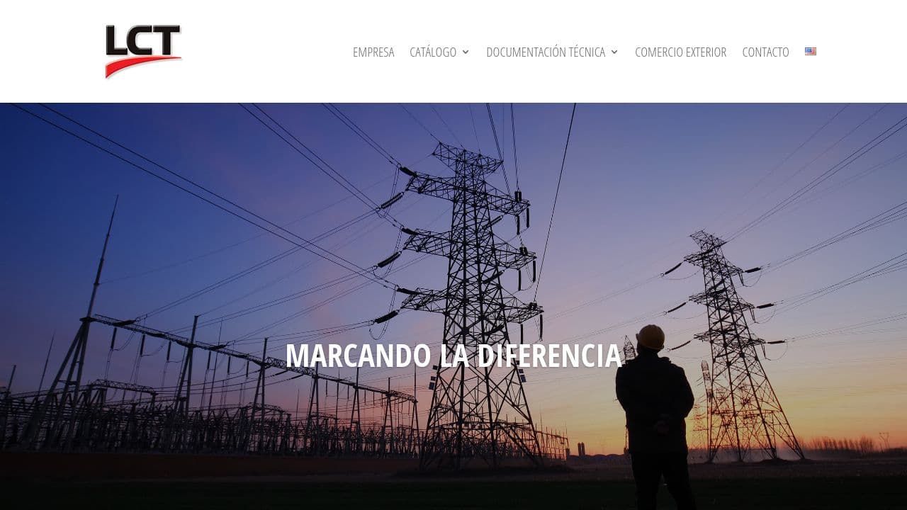 LCT website screenshot