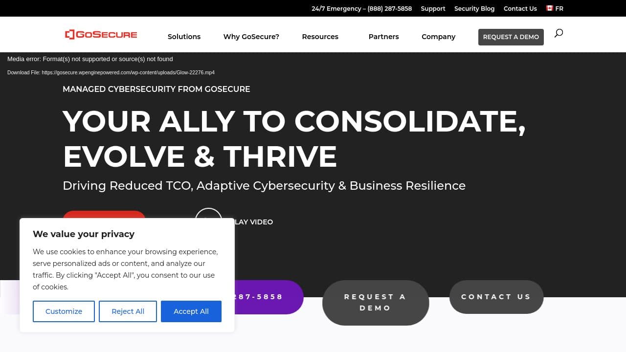 EdgeWave website screenshot