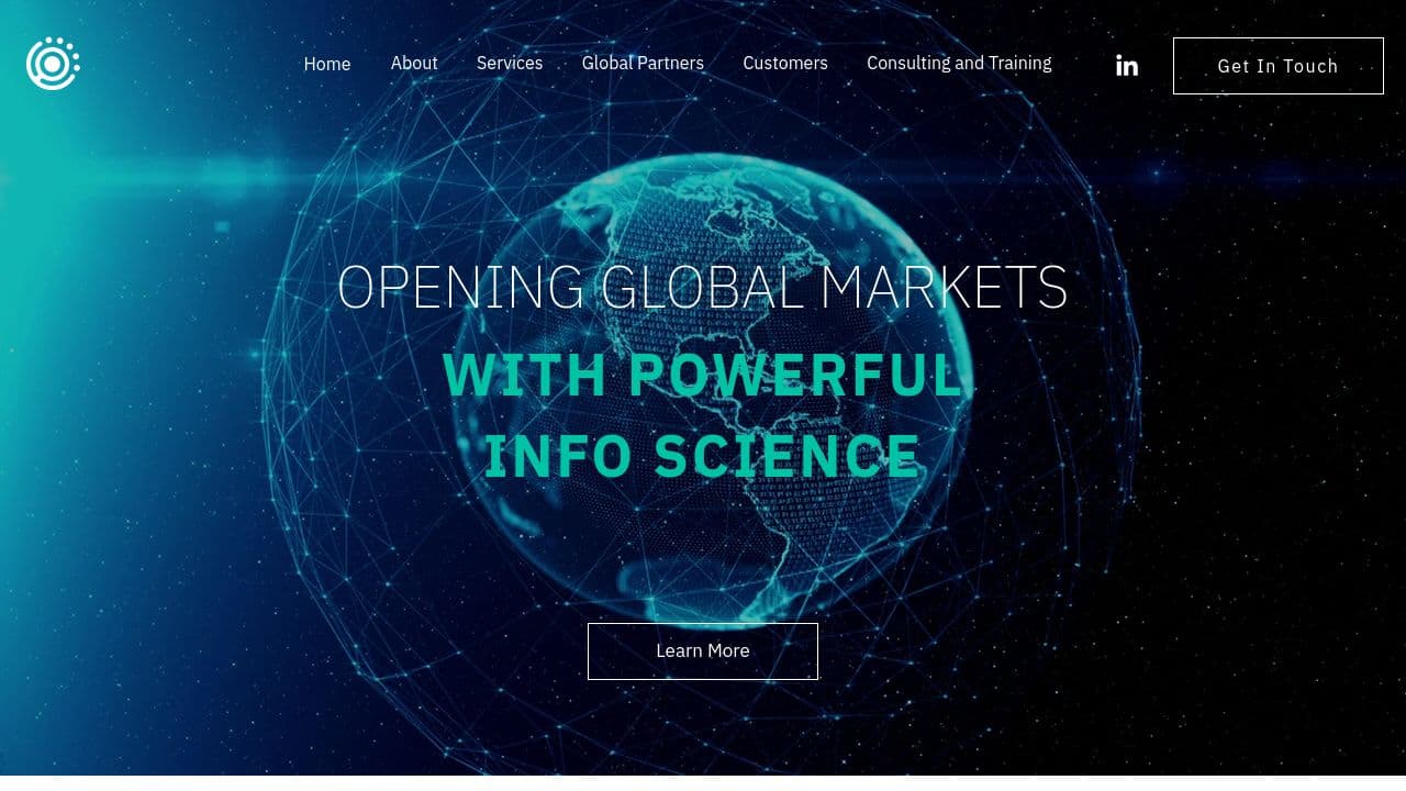 Universo website screenshot