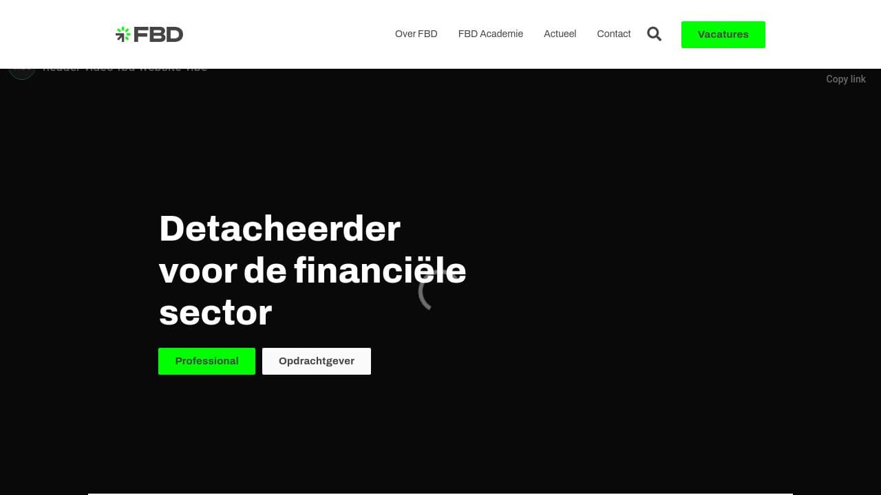 FBD website screenshot