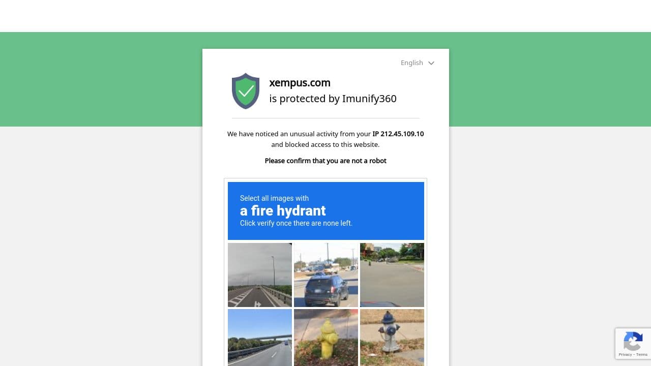 XEMPUS website screenshot
