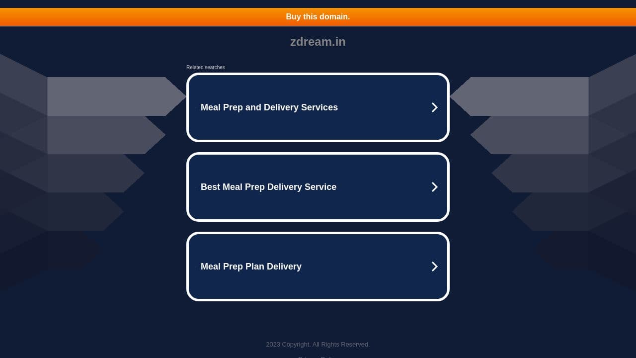 ZDream Ventures website screenshot