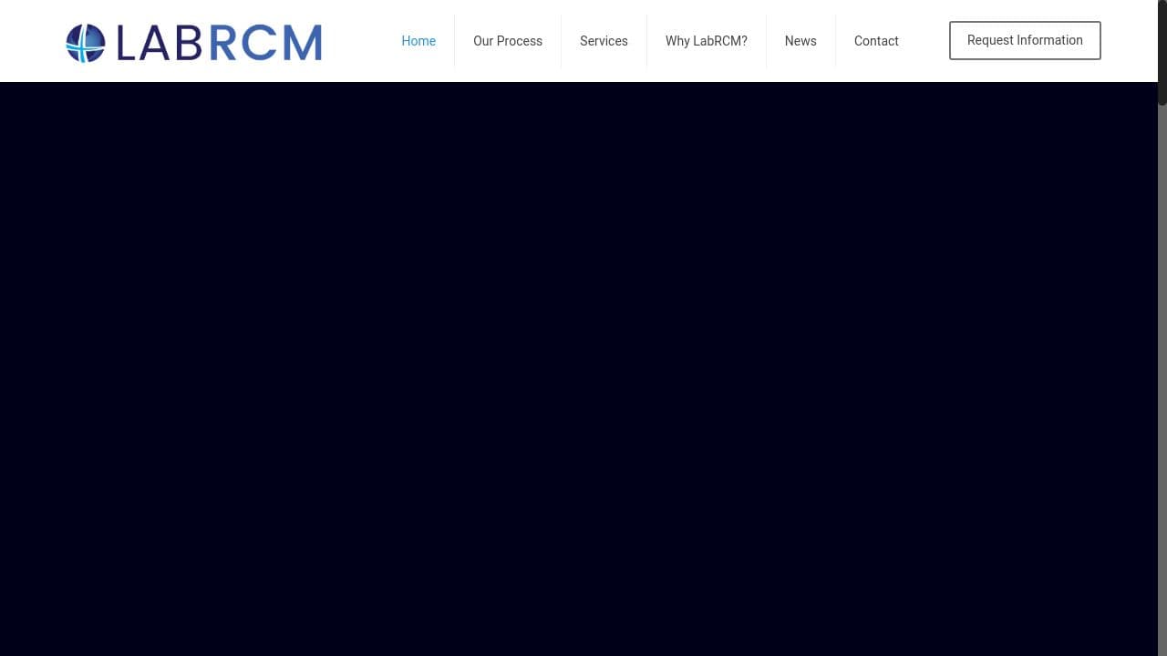 LabRCM website screenshot
