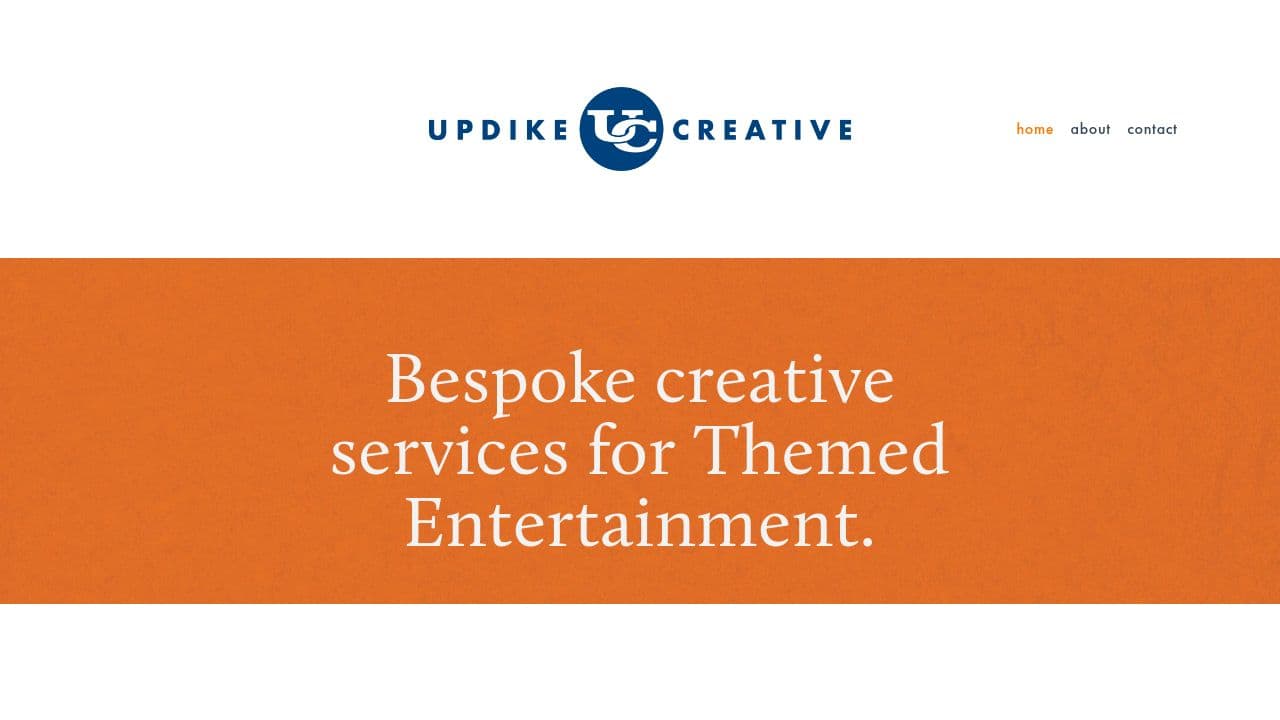 Updike Creative LLC website screenshot