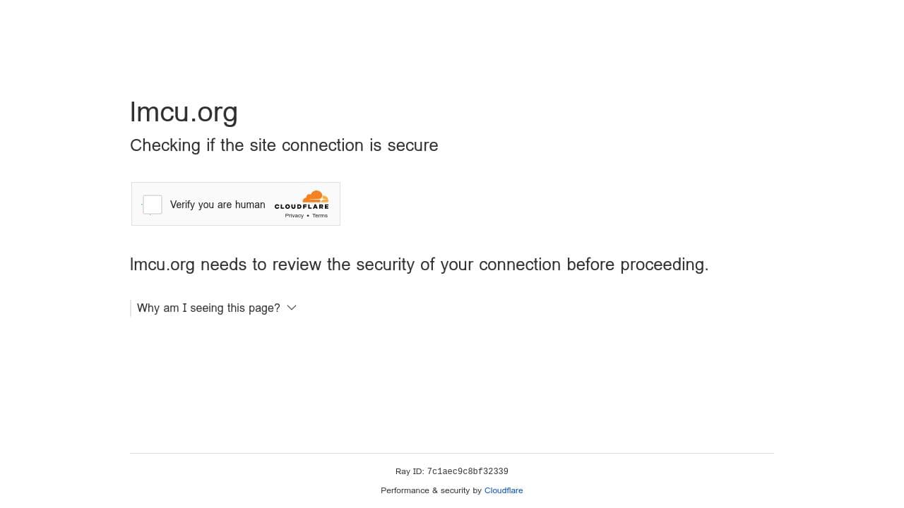 LMCU website screenshot