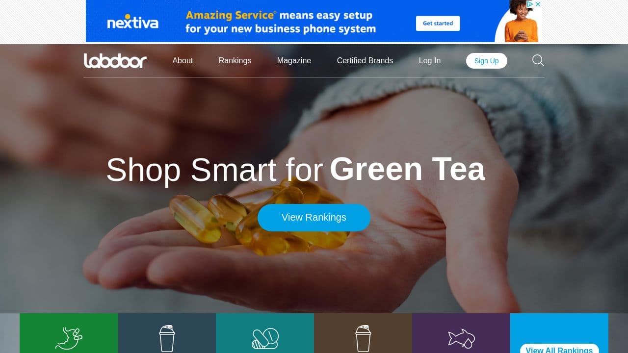 Labdoor website screenshot