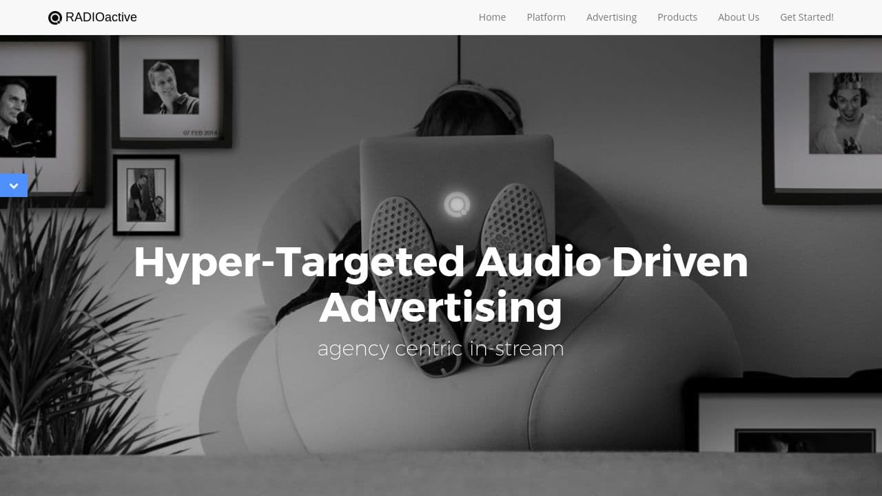 RADIOactive Pte Ltd website screenshot