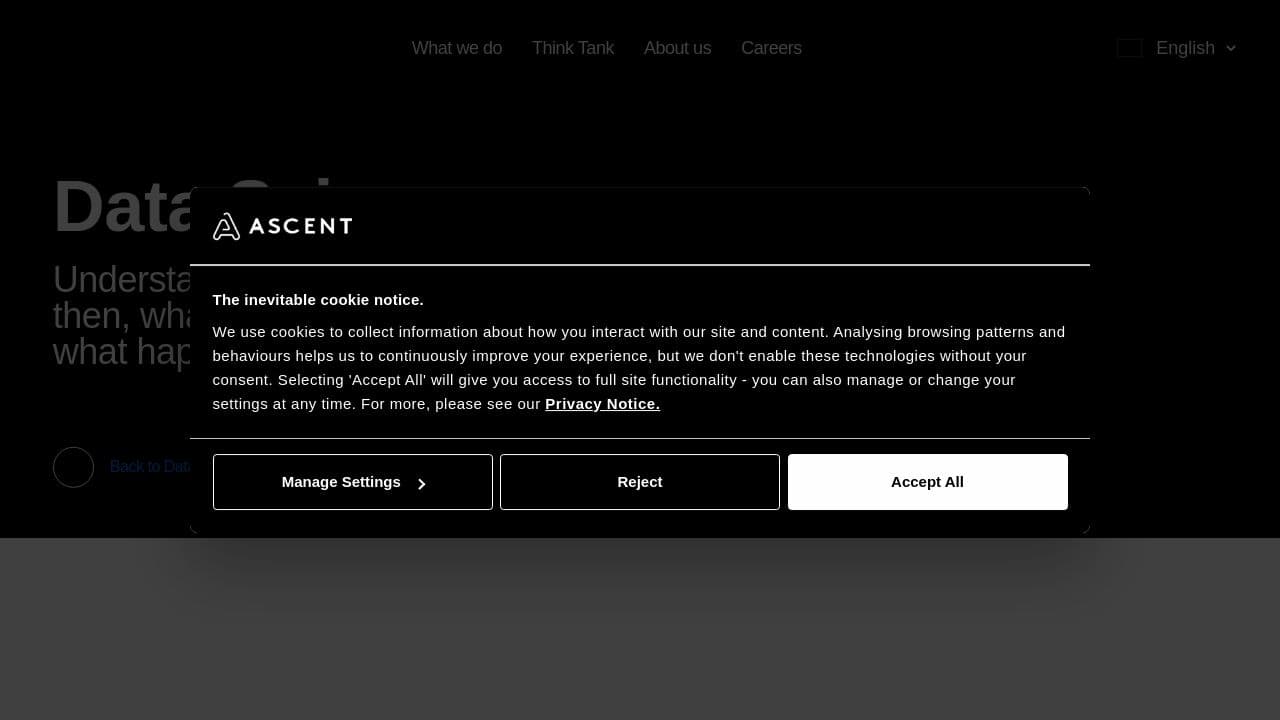 Mango Solutions website screenshot