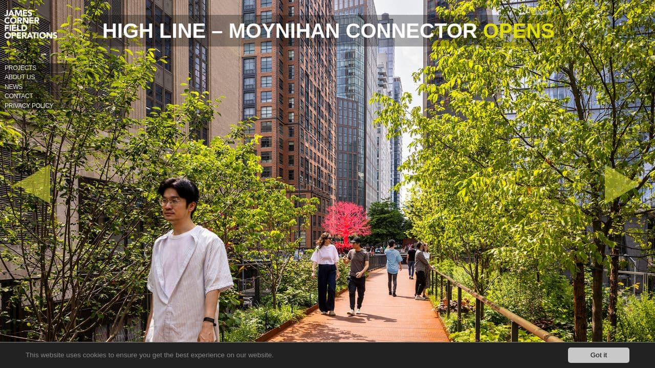 Field Operations website screenshot