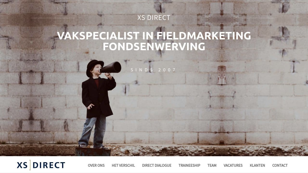 XS Direct website screenshot