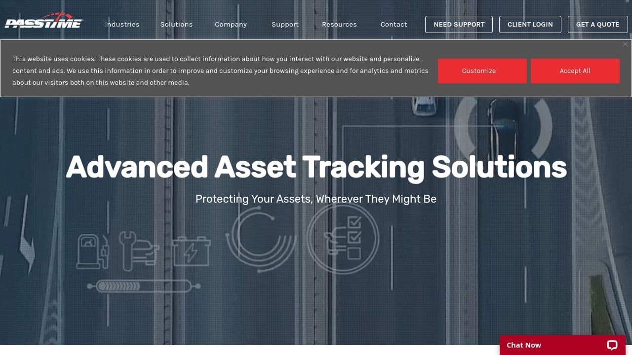 PassTime website screenshot