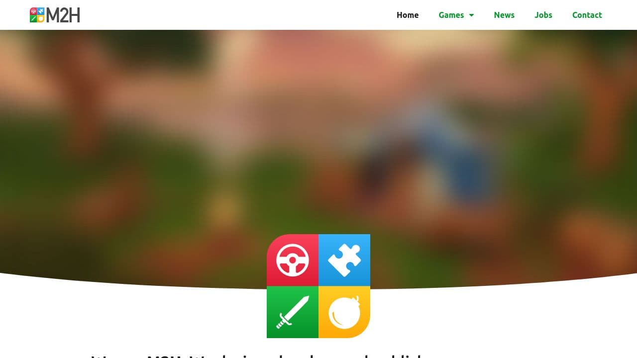 M2H website screenshot