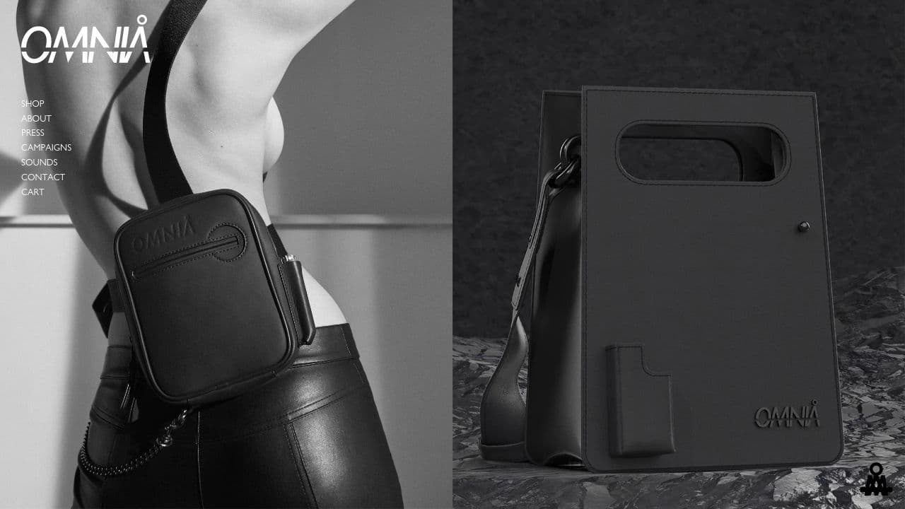 OMNIÅ website screenshot