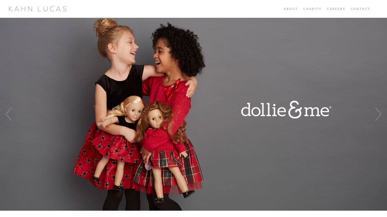 Kahn Lucas website screenshot