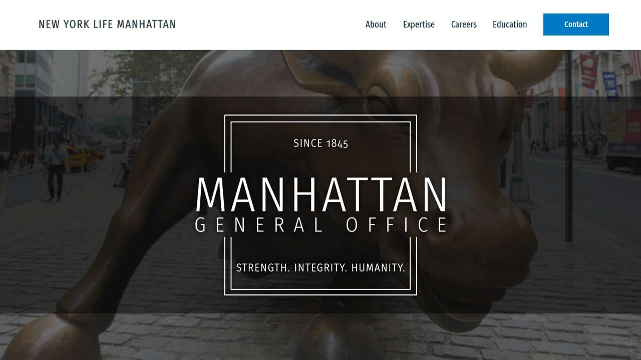 New York Life South Texas General Office website screenshot